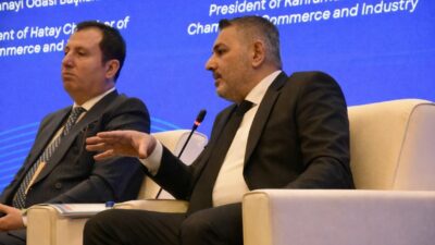 Dışişleri Bakanlığı Avrupa Birliği Başkanlığı tarafından Hatay’da düzenlenen panelde konuşan