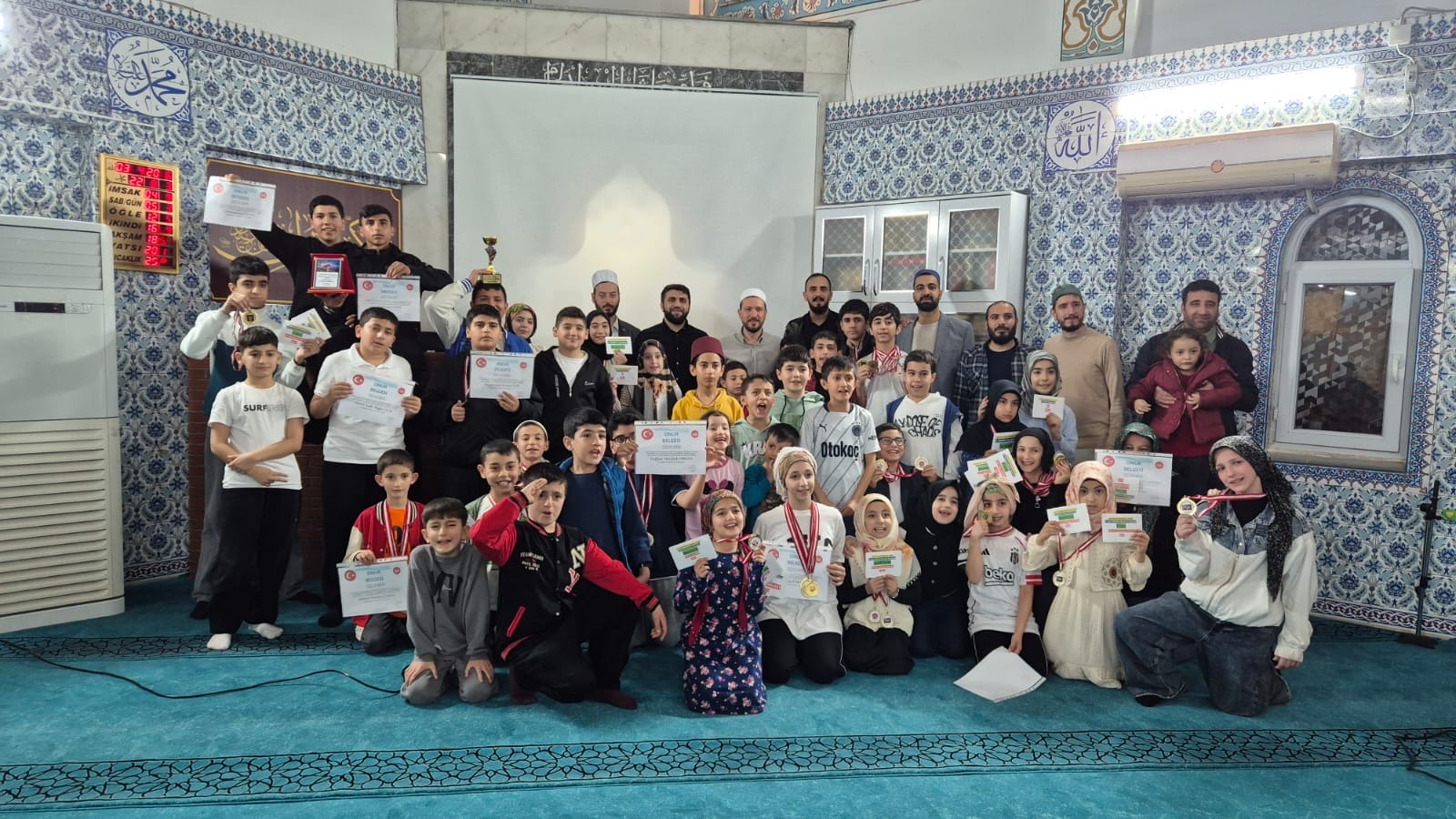 Battalgazi’de düzenlenen 40 Hadis Ezber Yarışması Finali, yoğun katılım ve