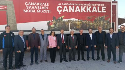 Çanakkale Savaşları Mobil Müzesi’nin Darende’ye gelmesiyle yüzlerce öğrenci tarihi yakından