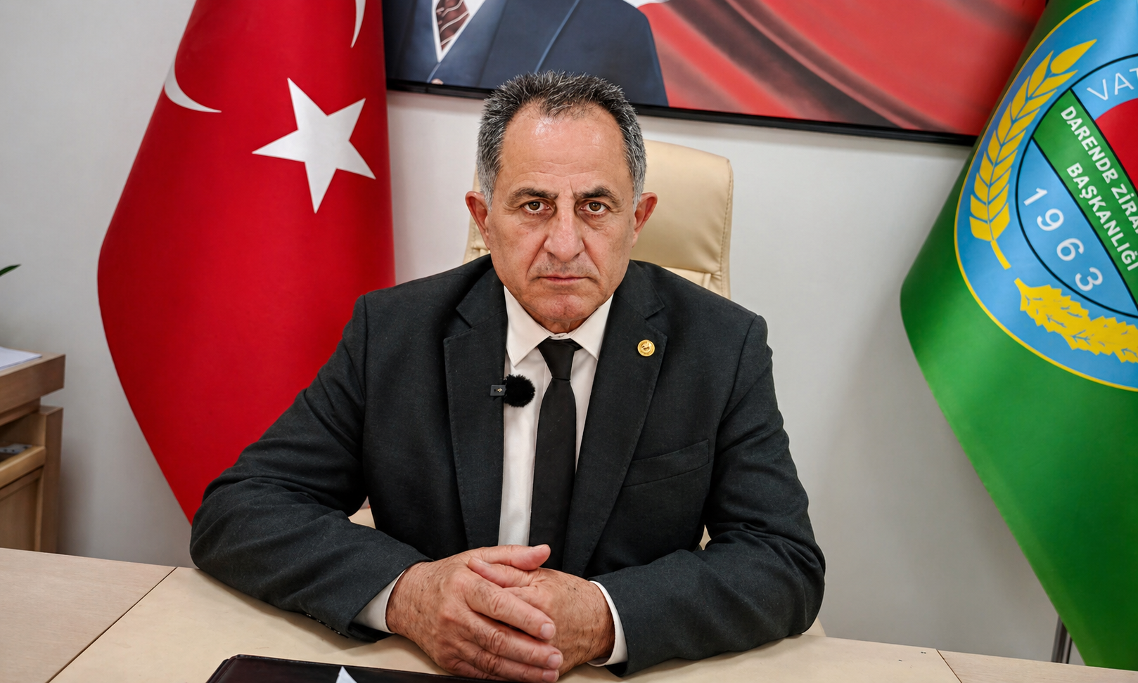 Darende’de 5 dakika süren dolu yağışı kayısıda yüzde 90’a varan