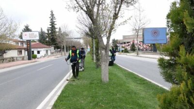 Elazığ Belediyesi Park ve Bahçeler Müdürlüğü ekipleri, kent genelinde park,