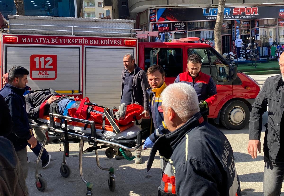Malatya’da bir inşaat şantiyesinde meydana gelen iş kazası, yürekleri ağızlara
