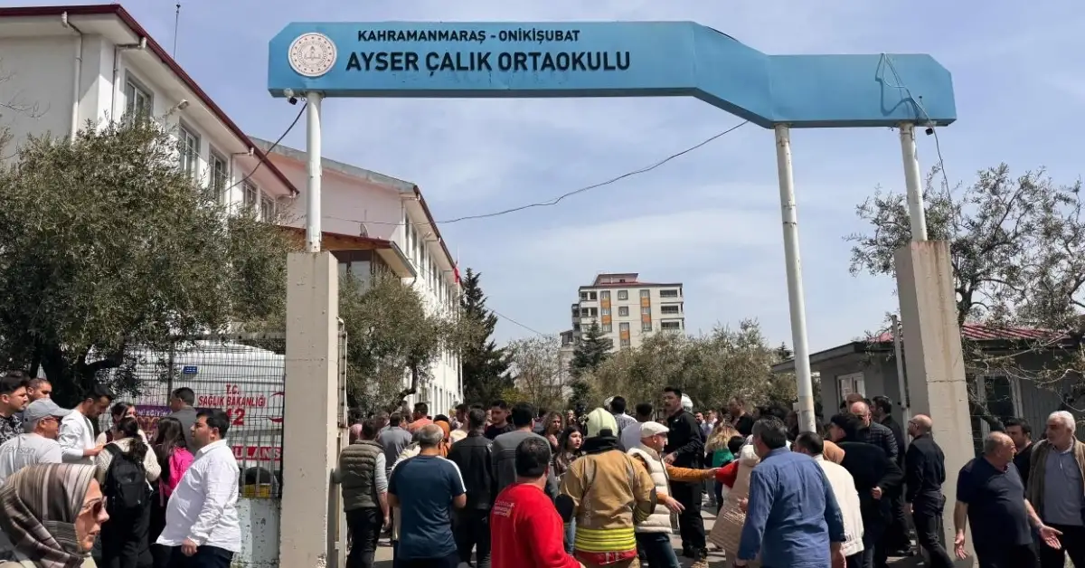 Kahramanmaraş’ta Bir Okulda Yaşanan Silahlı Saldırıda 1’i Öğretmen, 3’ü Öğrenci