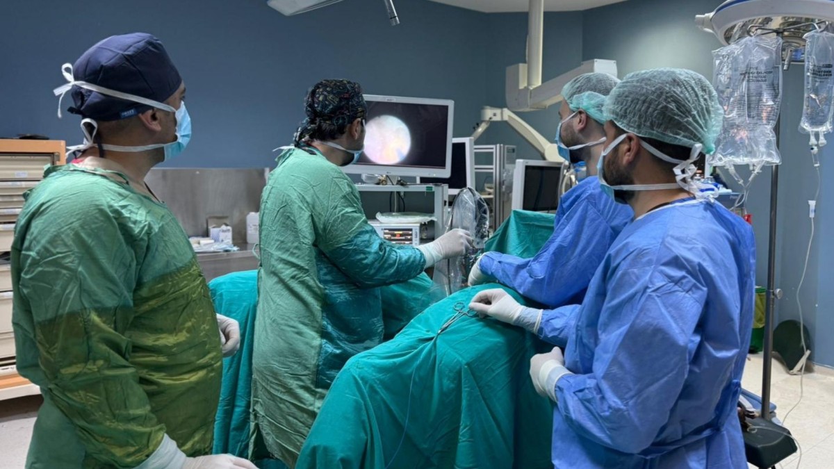 Kahta Devlet Hastanesi’nde Peyronie hastalığı ve mesane taşına yönelik iki