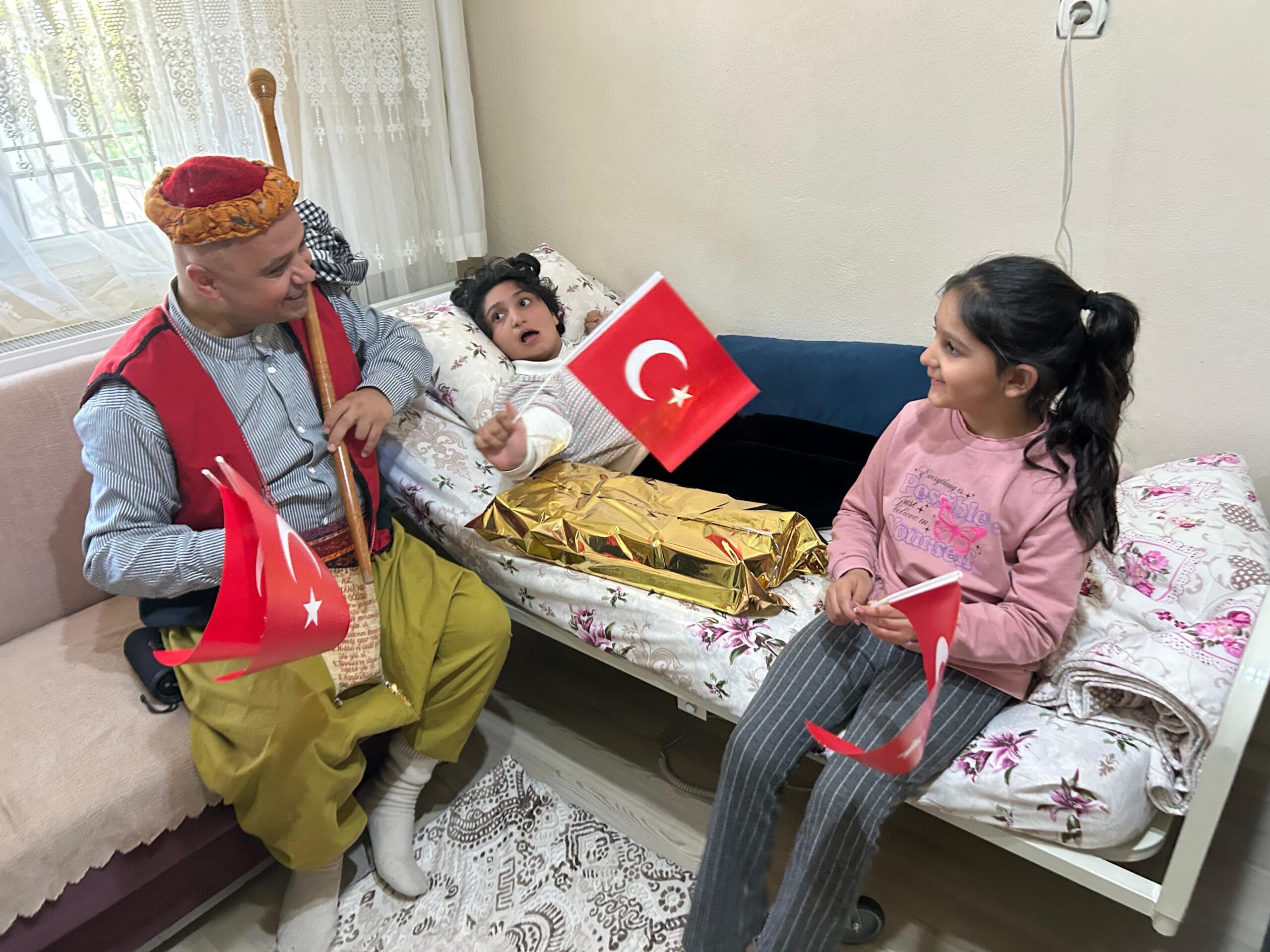 Malatya’da tiyatro sanatçısı Ömer Konakçı, 23 Nisan Ulusal Egemenlik ve