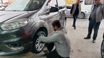 Kış lastiği uygulamasının 15 Nisan itibarıyla sona ermesiyle birlikte araç