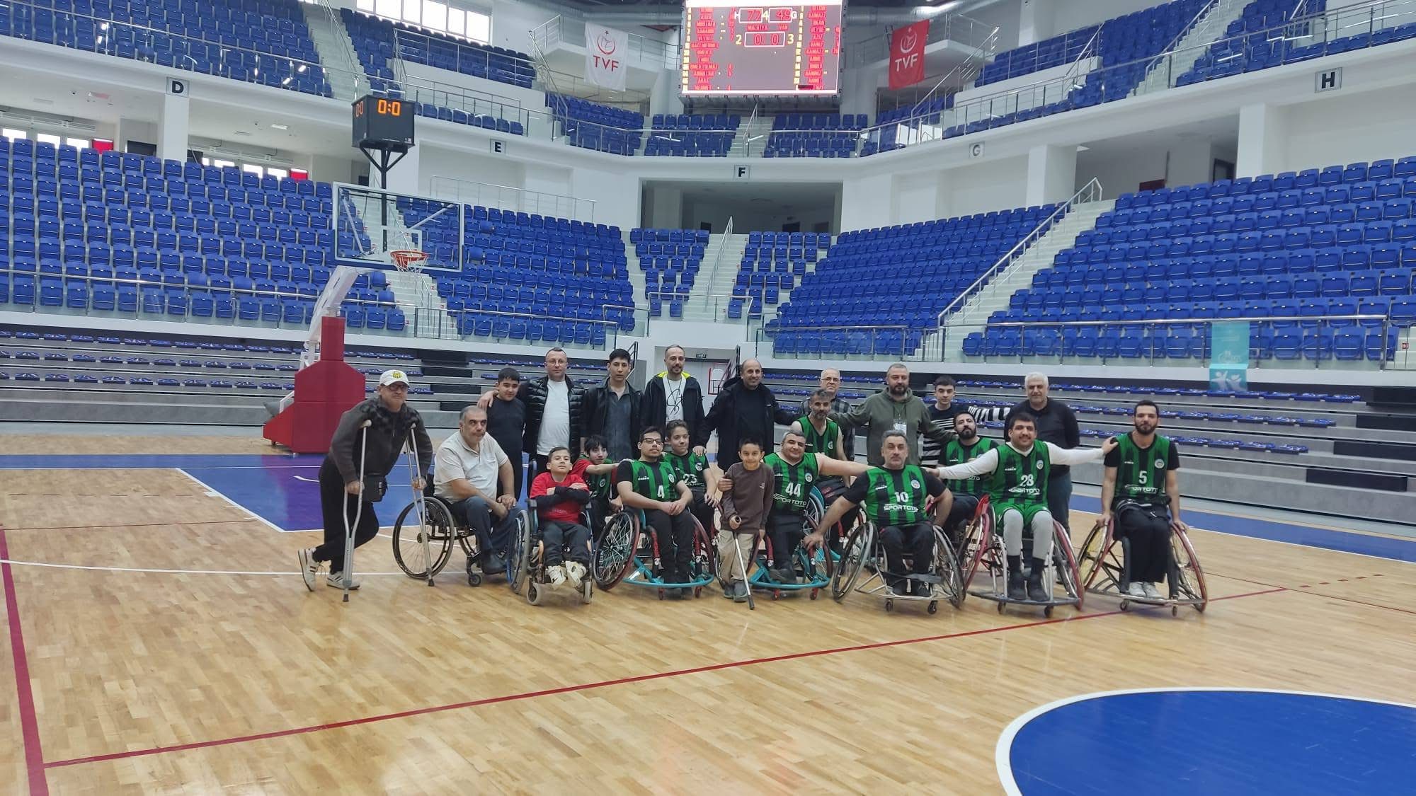 Malatya Büyükşehir Belediyesi Spor Kulübü Tekerlekli Sandalye Basketbol Takımı, Tekerlekli