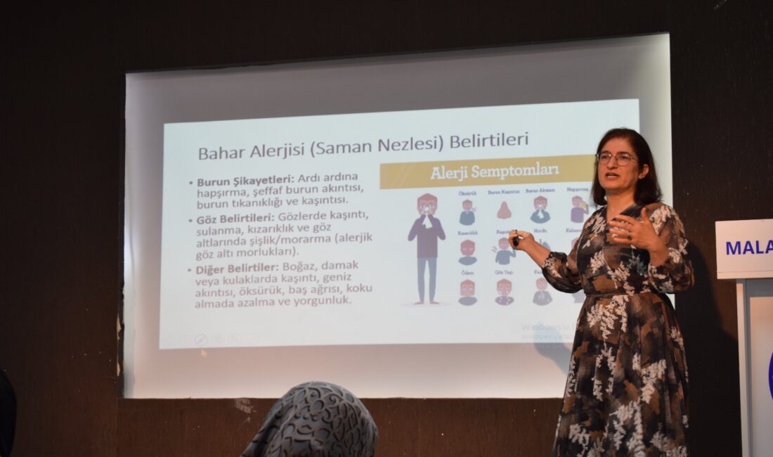 Malatya Kent Konseyi Kadın Meclisi tarafından düzenlenen konferansta, bahar aylarında