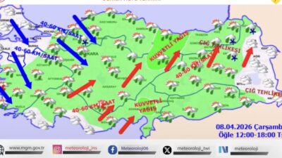 Meteoroloji 13. Bölge Müdürlüğü, Malatya’nın kuzey ilçeleri ve yüksek kesimleri