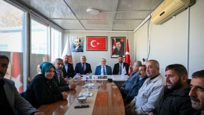 Malatya Büyükşehir Belediye Başkanı Sami Er, Doğanşehir ilçesi ziyareti kapsamında
