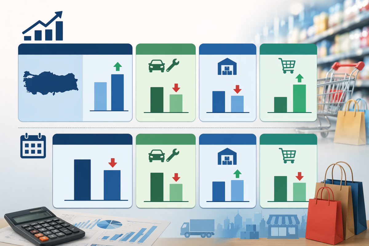 TÜİK verilerine göre ticaret satış hacmi 2026 yılı Şubat ayında