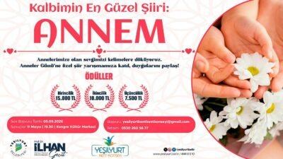 Yeşilyurt Belediyesi ile Yeşilyurt Kent Konseyi, Anneler Günü dolayısıyla düzenleyeceği