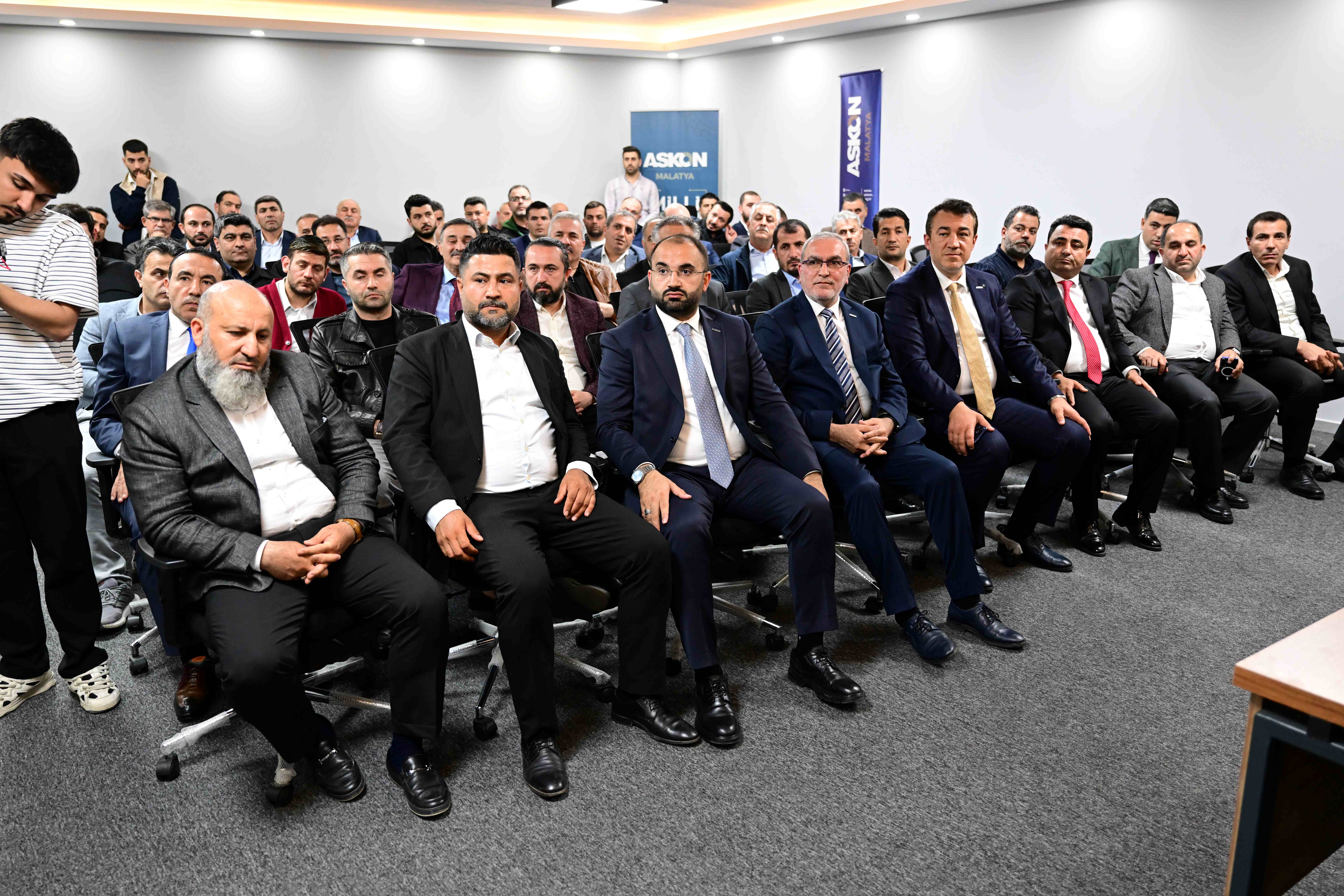 Anadolu Aslanları İş Adamları Derneği (ASKON) Malatya Şubesi’nde gerçekleştirilen genel