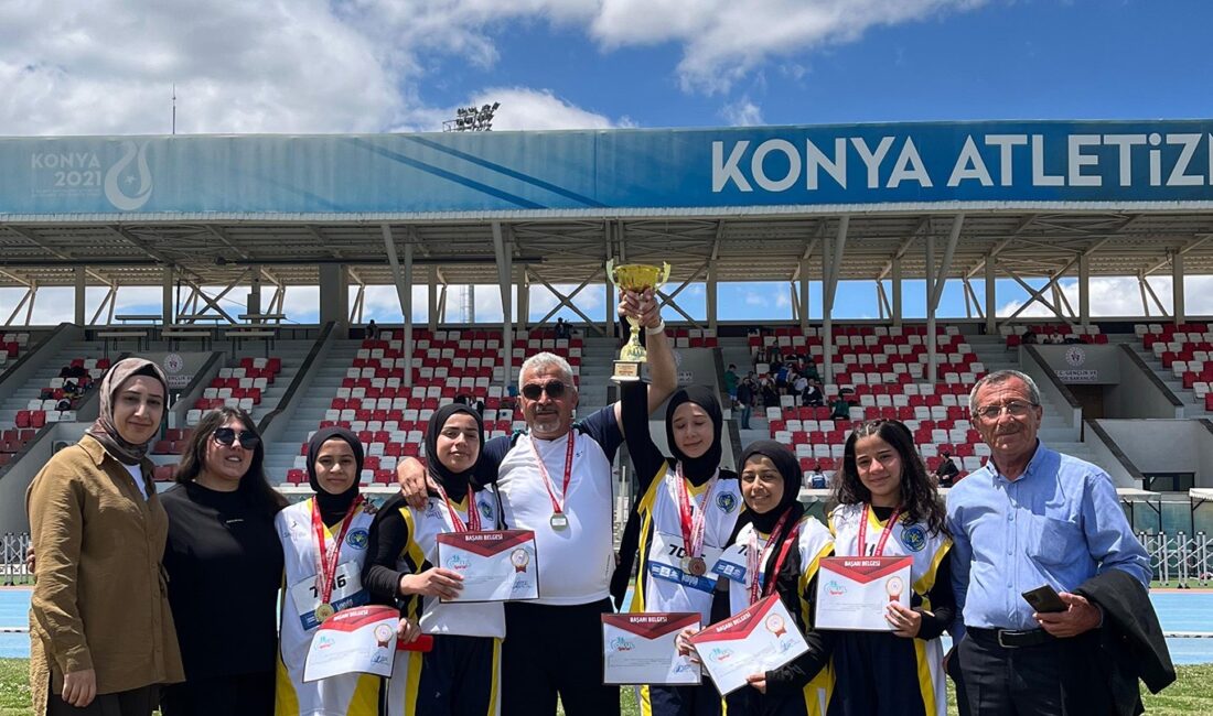 Konya’da düzenlenen Okul Sporları İşitme Engelliler Atletizm Türkiye Şampiyonası’nda Malatya