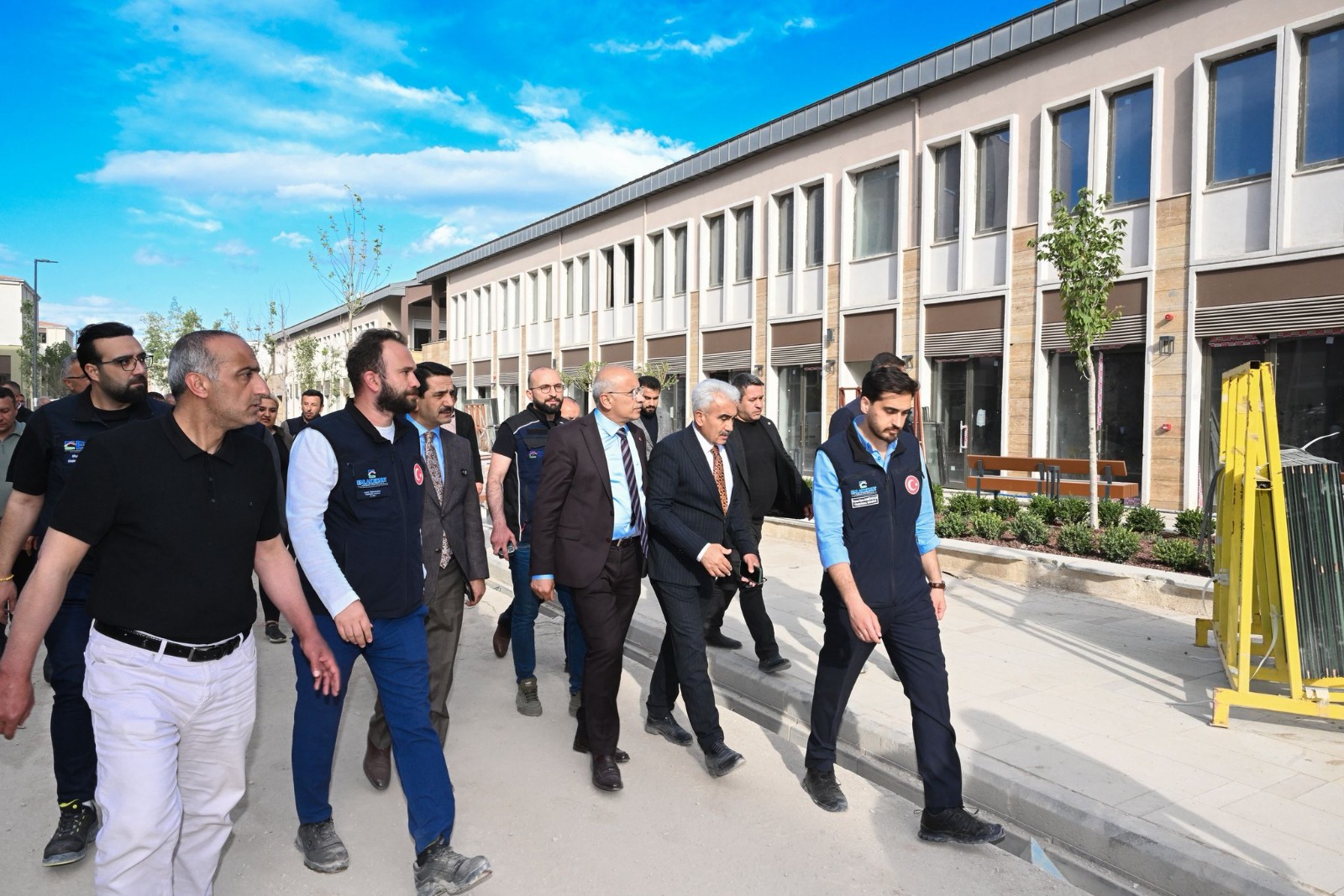 Malatya Büyükşehir Belediye Başkanı Sami Er, yeniden inşa edilen Malatya