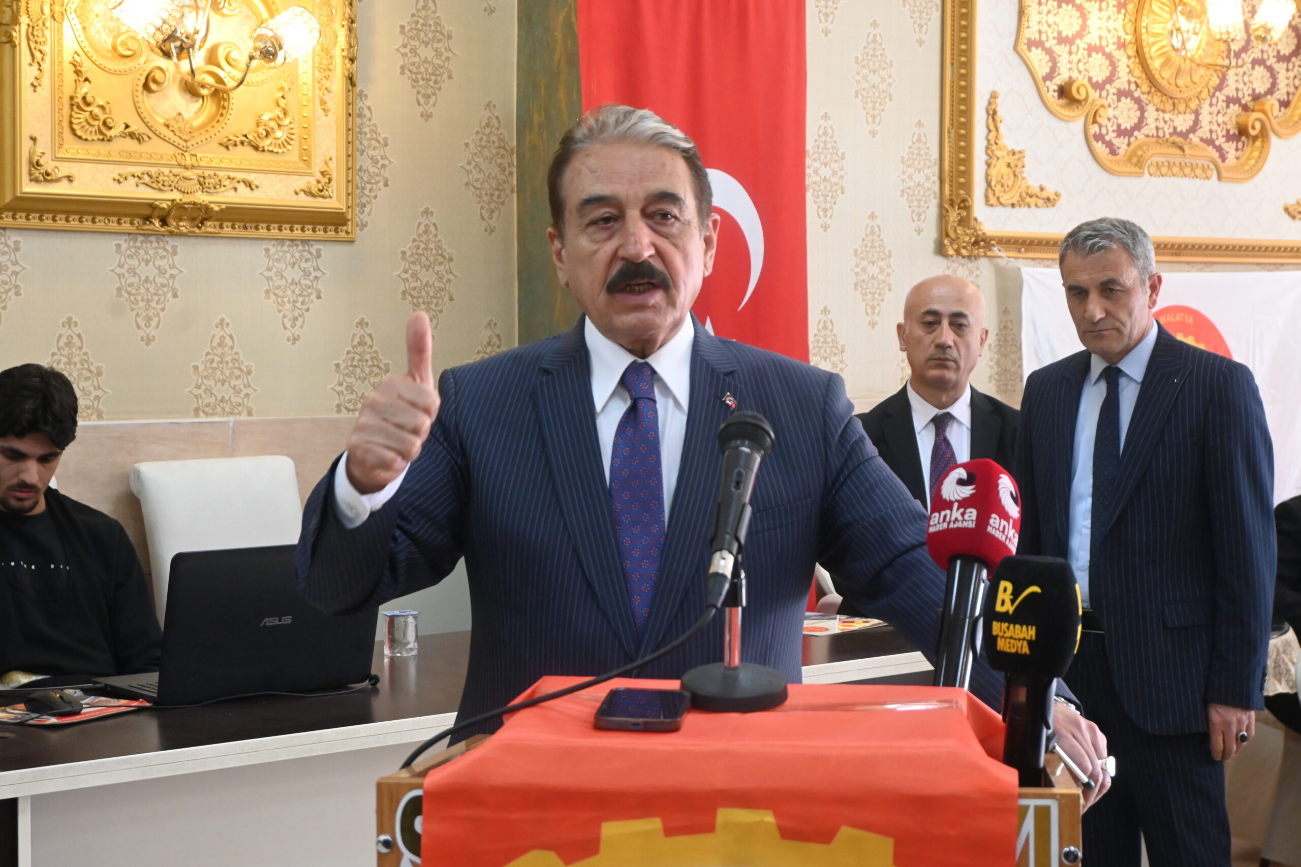 Malatya Esnaf Ve Sanatkarlar Odası Başkanı Şevket Keskin, Malatya’nın siyasileri