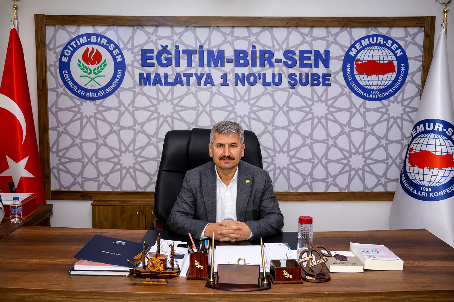Eğitim-Bir-Sen Malatya İl Temsilcisi Hüseyin Söylemez, sendikanın Türkiye genelinde 444