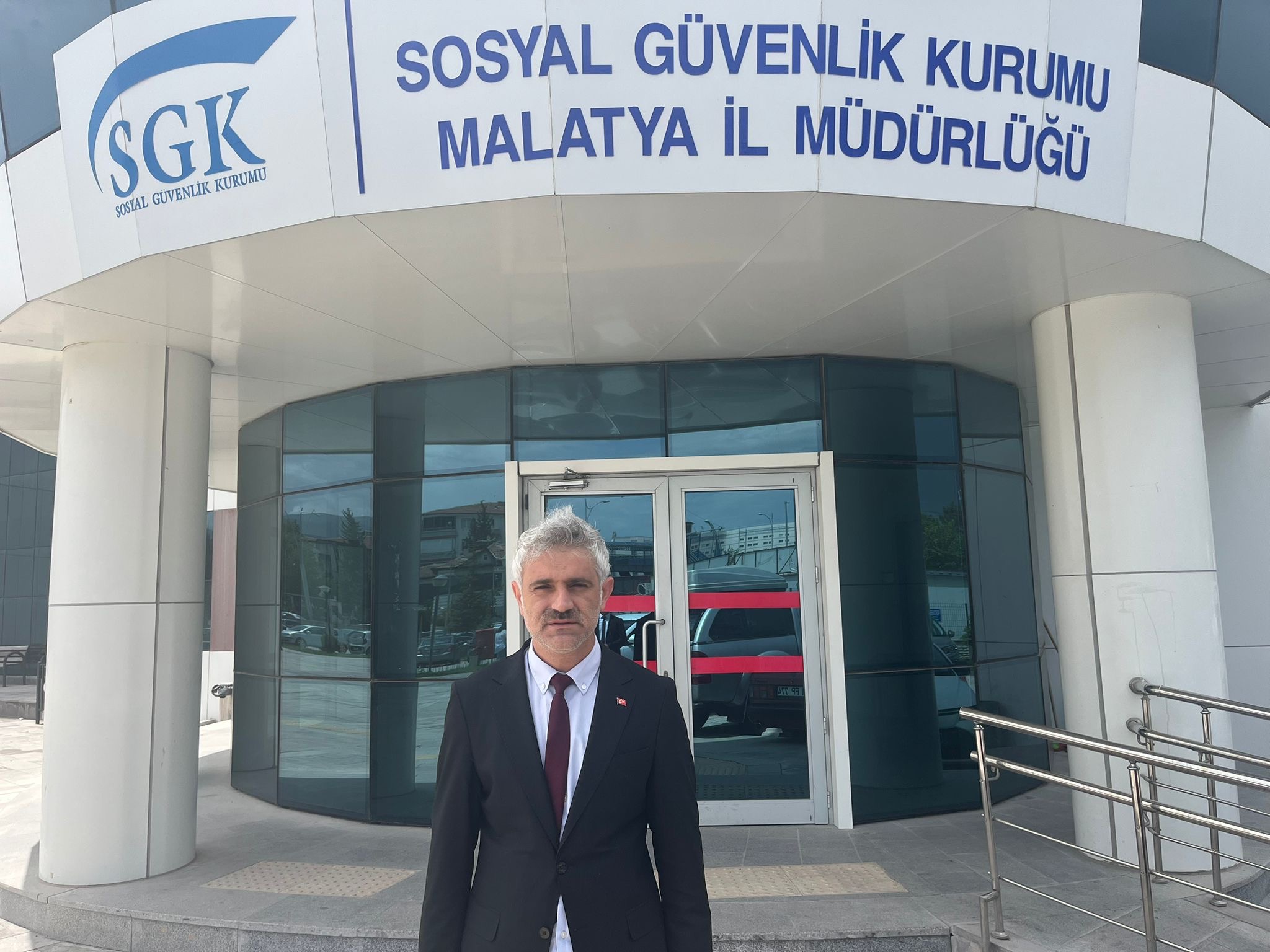 Malatya Türk Büro-Sen 1 Nolu Şube Başkanı Eyüp Selim Elmas,