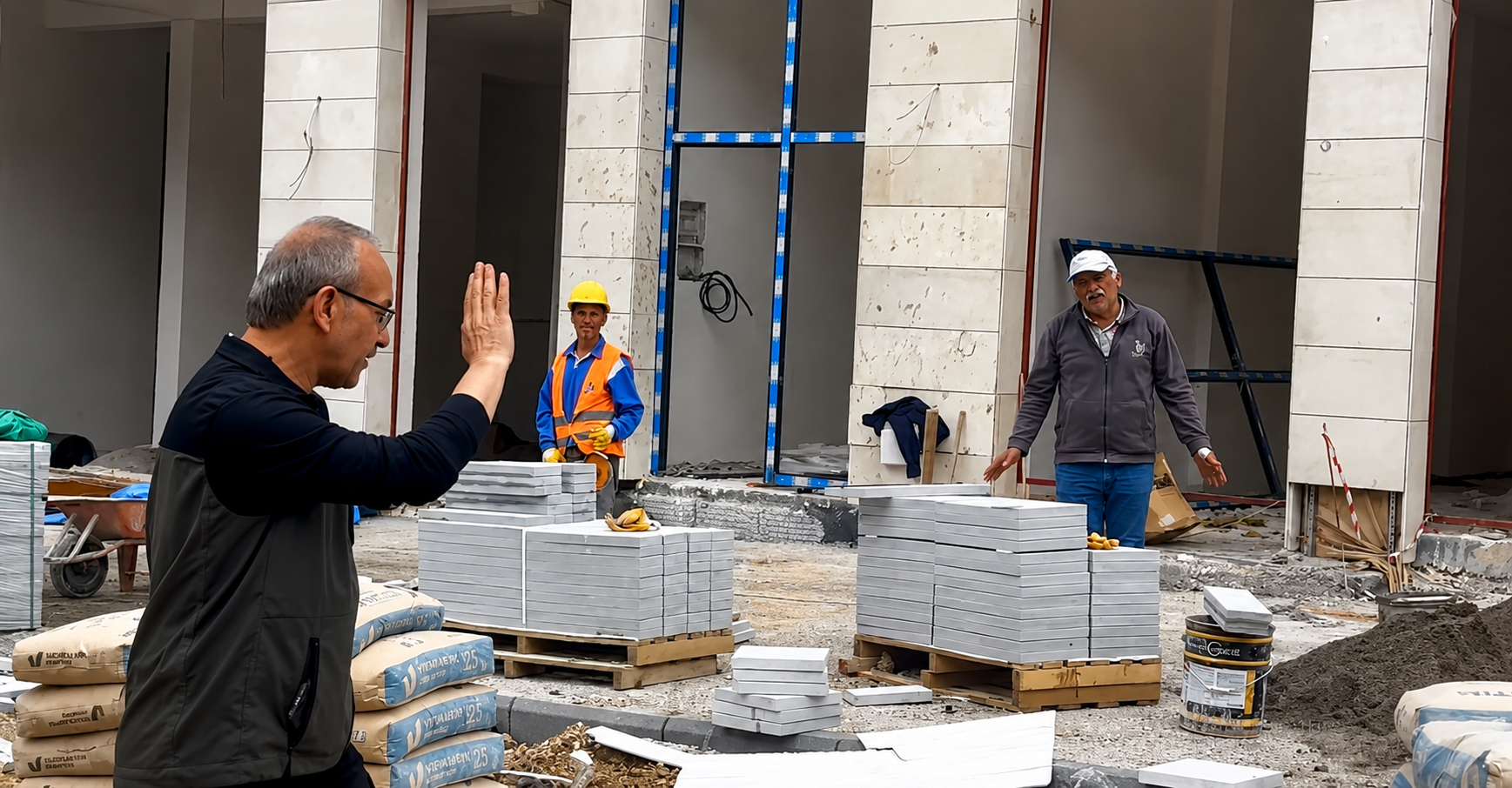 Malatya Valisi Seddar Yavuz, Fuzuli Caddesi’nde devam eden çalışmaları yerinde