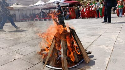 Kültür ve Turizm Bakanlığı himayesinde bu yıl Darende’de düzenlenen Hıdırellez