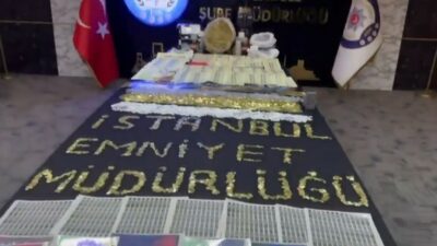 İstanbul’da düzenlenen operasyonda 660 bin 800 dolar ve 71 bin