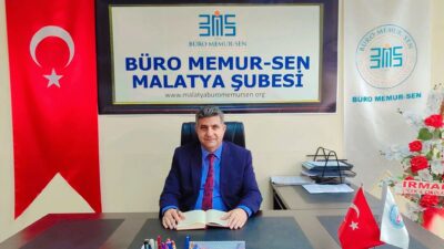 Büro Memur-Sen Malatya Şube Başkanı Mehmet Kahraman, Nisan ayı enflasyon