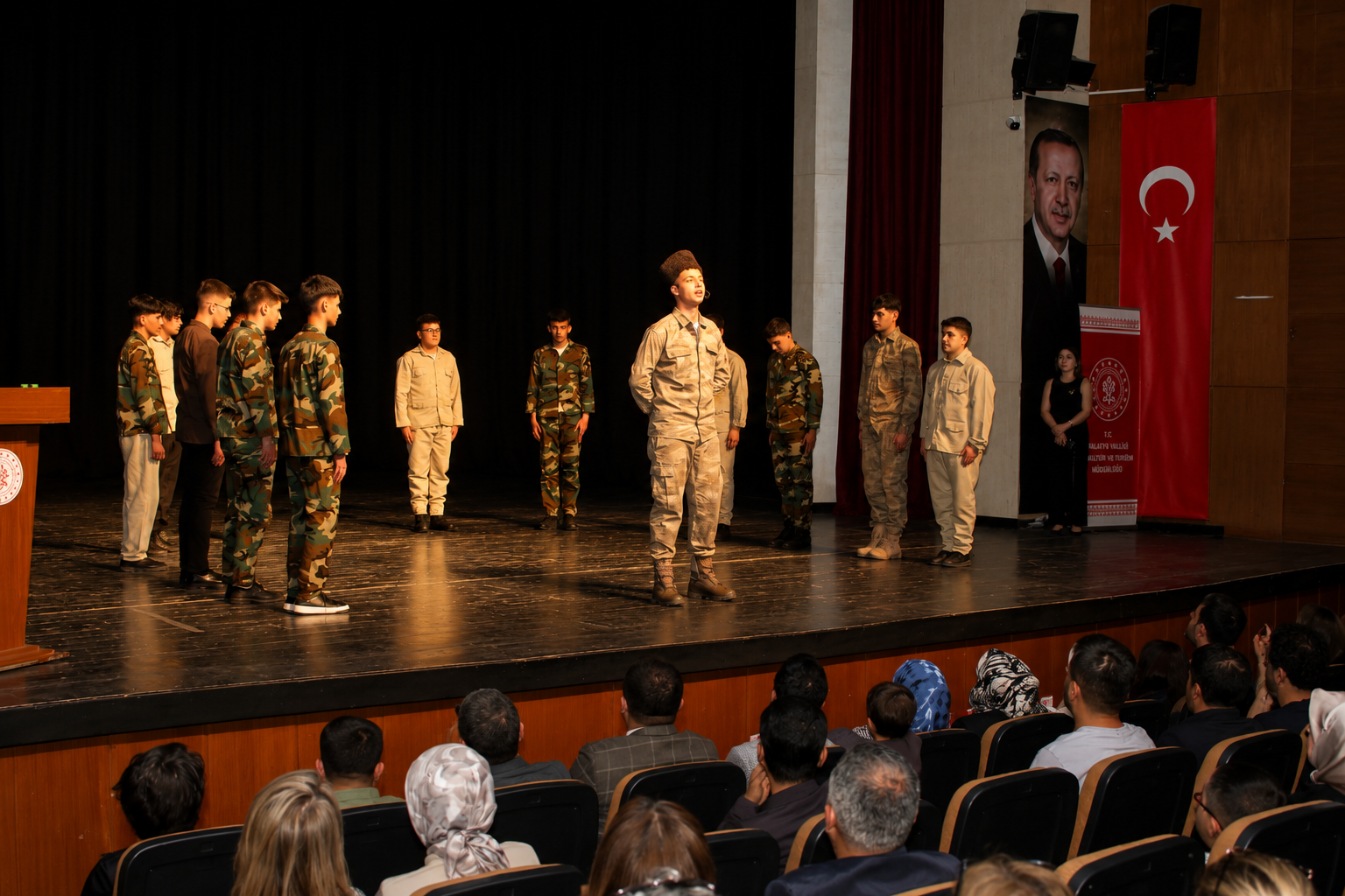 Malatya’da Doğa Koleji tarafından 19 Mayıs Atatürk’ü Anma, Gençlik ve