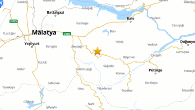 AFAD, merkez üssü Battalgazi olan 5.6 büyüklüğündeki depremin 20 Mayıs