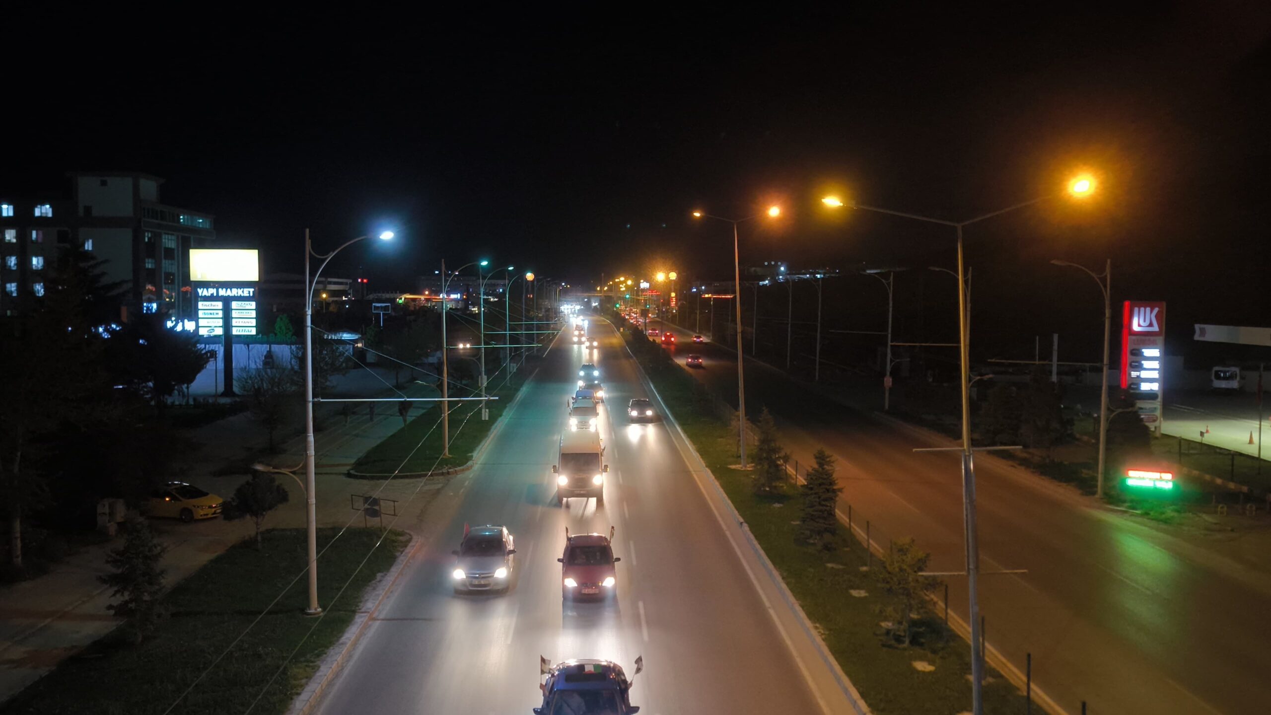 Malatya’da Kudüs Kardeşlik Platformu öncülüğünde düzenlenen araç konvoyunda, Sumud Filosu’na