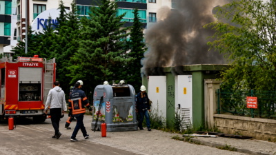 Malatya’da bir trafoda çıkan yangın mahalle sakinlerine korku dolu anlar