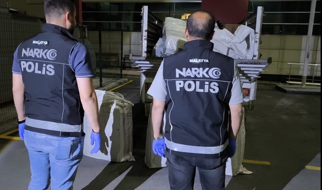 Malatya’da daha önce 83 bin 380 sentetik ecza hapın ele