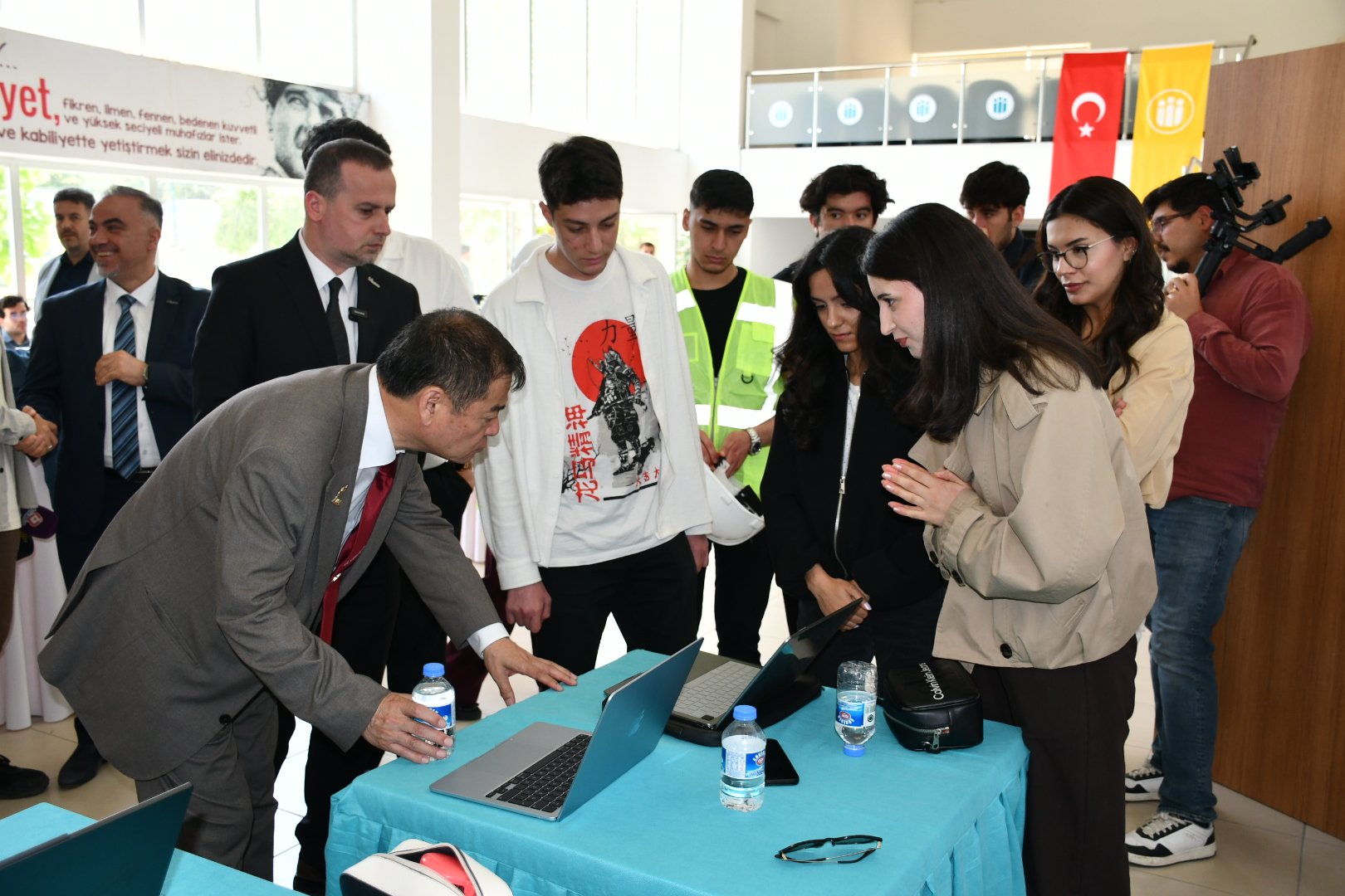 Japon deprem uzmanı Yoshinori Moriwaki, MAGİNDER ile İnönü Üniversitesi işbirliğinde