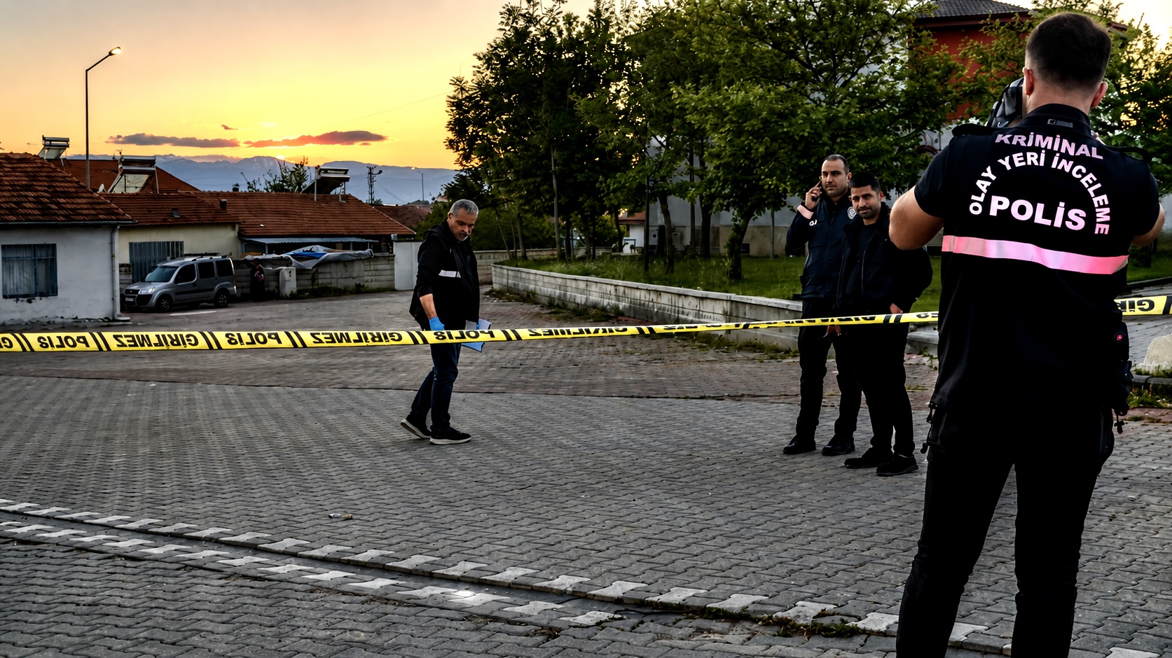 Malatya’da sosyal medya üzerinden başlayan tartışma, çocuk parkında silahlı ve