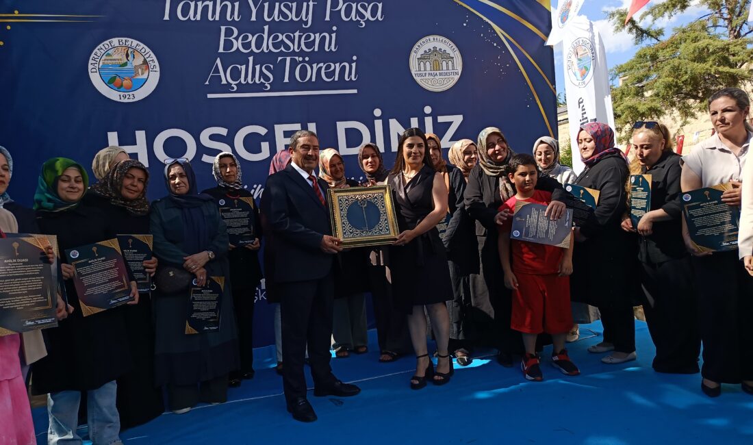 Darende’de restore edilerek yeniden hizmete kazandırılan yaklaşık 500 yıllık Tarihi
