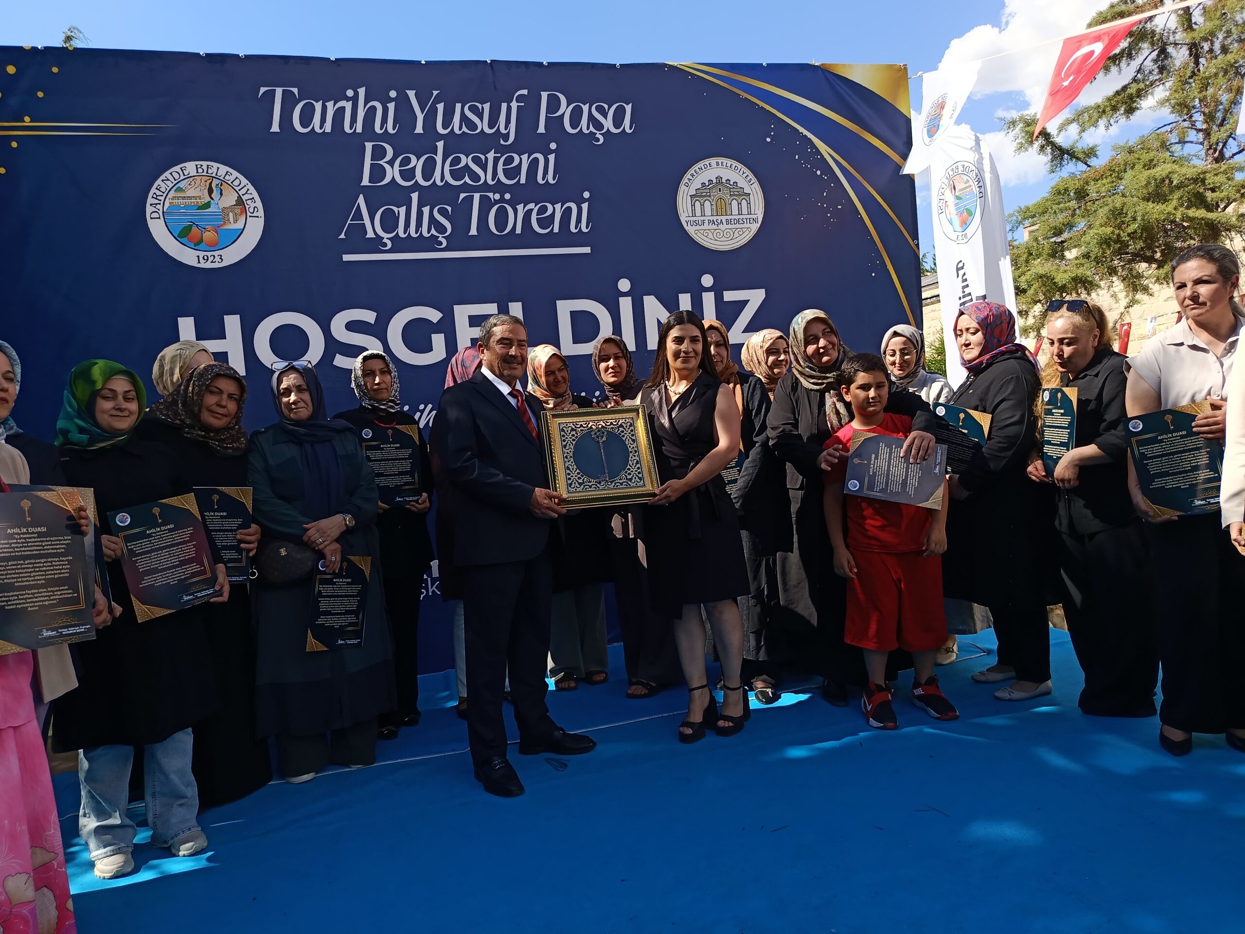 Darende’de restore edilerek yeniden hizmete kazandırılan yaklaşık 500 yıllık Tarihi