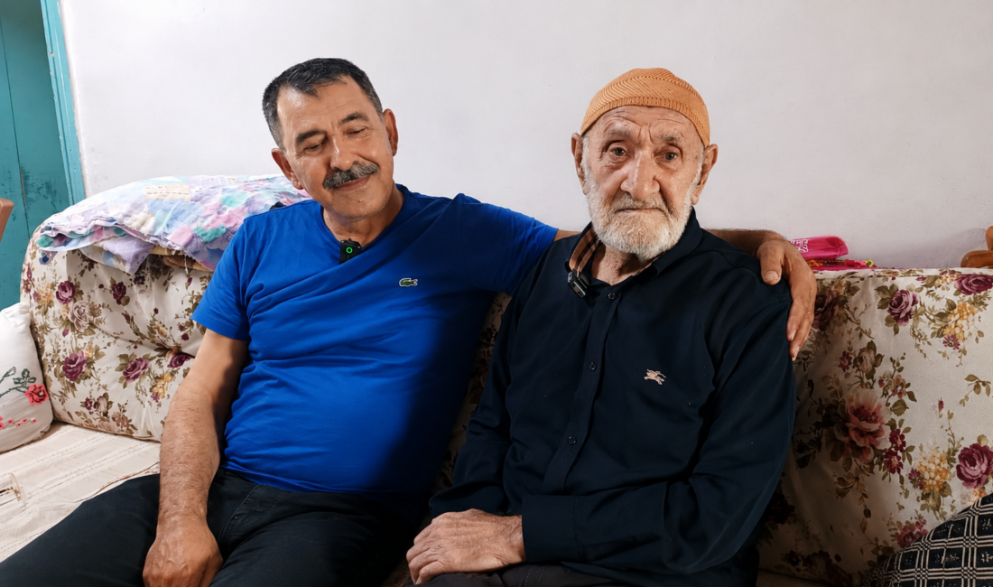 Darende ilçesinde yaşayan 85 yaşındaki Mustafa Kalay, Babalar Günü’nde yaptığı
