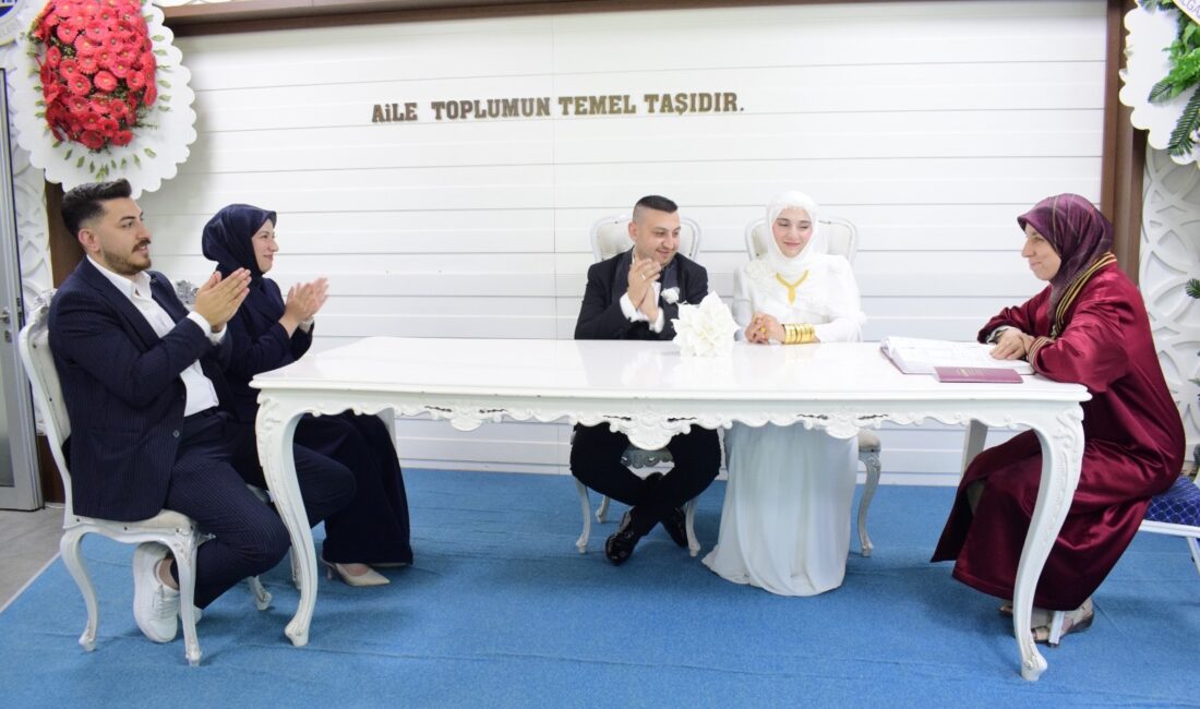 Battalgazi Belediyesi Evlendirme Memurluğu’nda akılda kalıcı olması nedeniyle 26.06.2026 tarihini