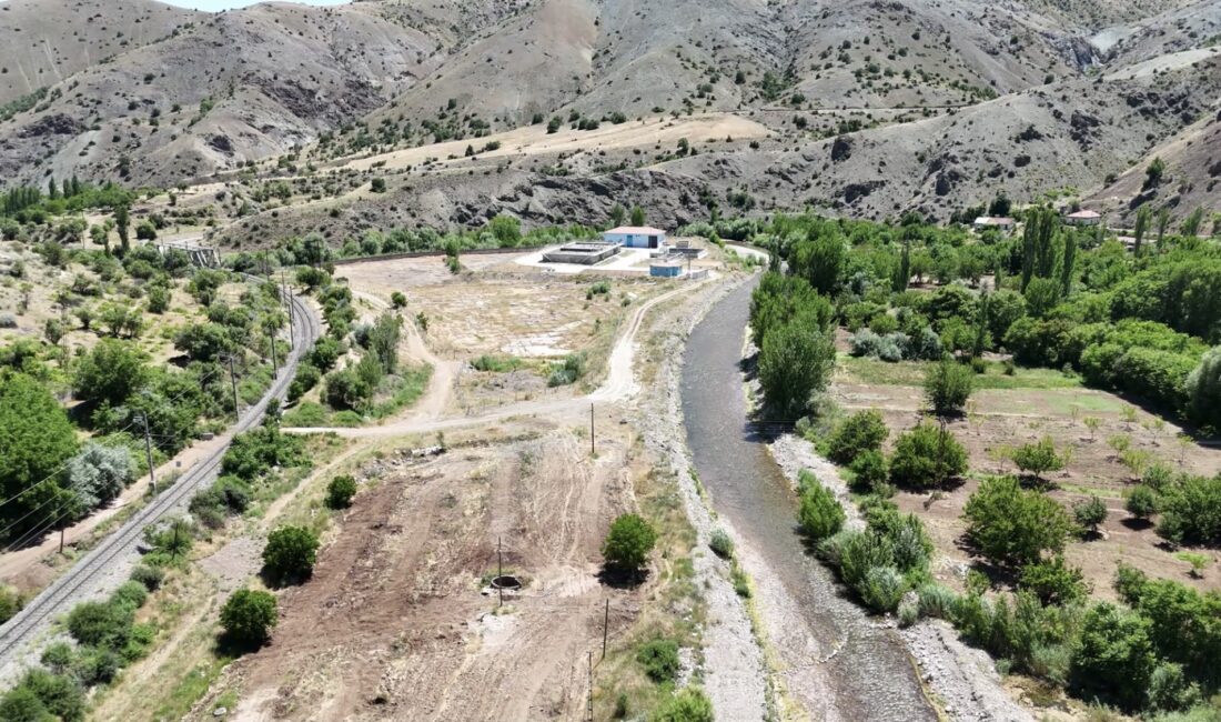 Eylül 2023’te hizmete alınan Hekimhan Atık Su Arıtma Tesisi’nde ulaşım
