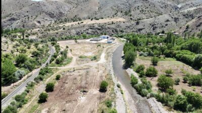 Eylül 2023’te hizmete alınan Hekimhan Atık Su Arıtma Tesisi’nde ulaşım