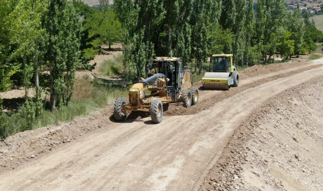 Malatya Büyükşehir Belediyesi merkez ve kırsalda yol yapım ve asfaltlama