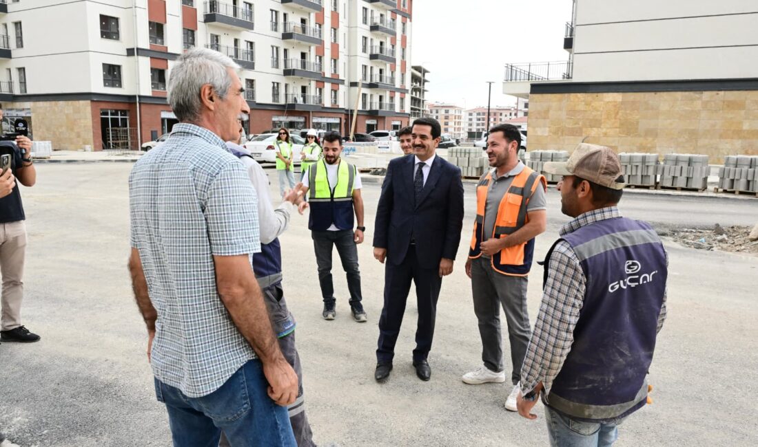 Battalgazi Belediye Başkanı Bayram Taşkın, Niyazi Mısri Rezerv Alanı'nda devam