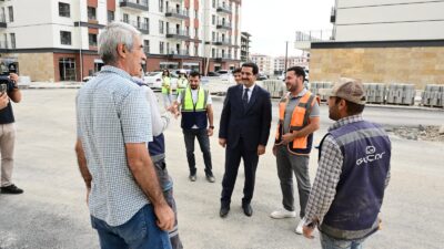 Battalgazi Belediye Başkanı Bayram Taşkın, Niyazi Mısri Rezerv Alanı'nda devam