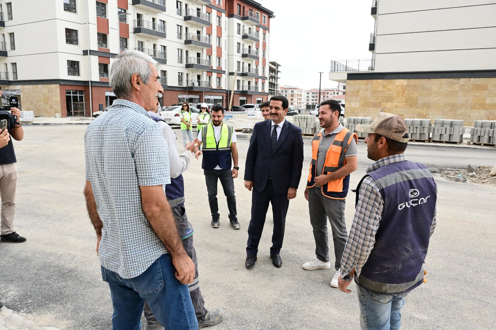 Battalgazi Belediye Başkanı Bayram Taşkın, Niyazi Mısri Rezerv Alanı'nda devam