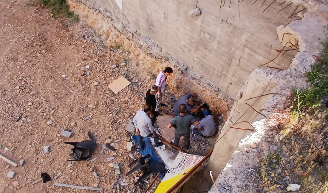 Battalgazi’de bir çocuğun hafif yaralanmasıyla sonuçlanan olay, inşaat alanlarındaki güvenlik