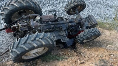 Malatya’nın Doğanşehir ilçesinde meydana gelen traktör kazasında bir kişi yaşamını