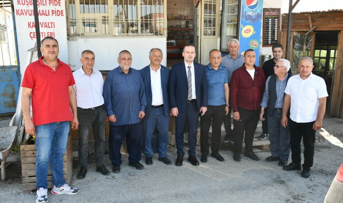 MAGİNDER Başkanı Salih Karademir, Yeşilyurt Muhtarlar Derneği’nde düzenlenen istişare toplantısında