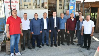MAGİNDER Başkanı Salih Karademir, Yeşilyurt Muhtarlar Derneği’nde düzenlenen istişare toplantısında