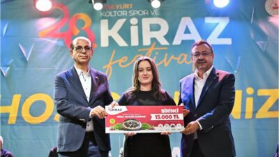 28. Yeşilyurt Kültür, Spor ve Kiraz Festivali kapsamında düzenlenen Coğrafi