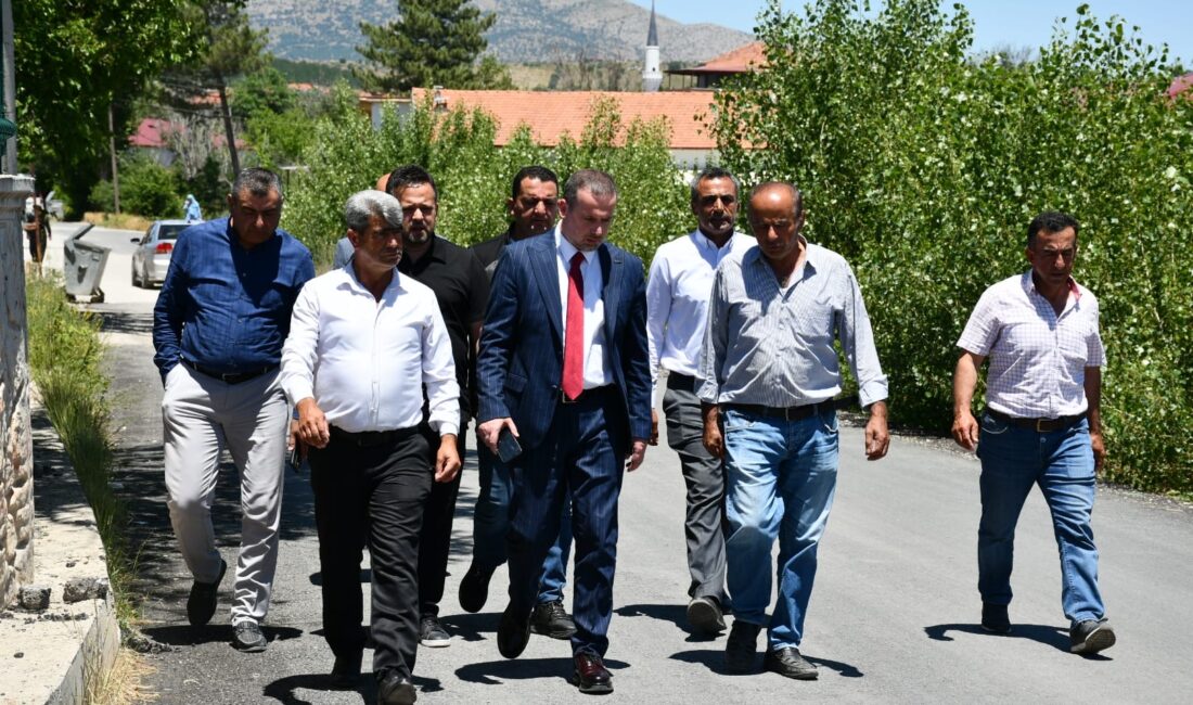 MAGİNDER Başkanı Salih Karademir, Doğanşehir Muhtarlar Derneği’ni ziyaret ederek muhtarlarla