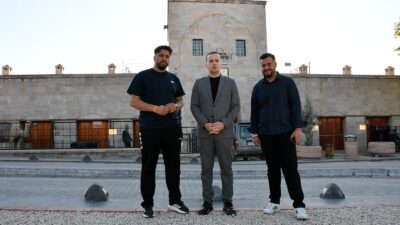 MAGİNDER Başkanı Salih Karademir, Eski Malatya’da esnaf ve vatandaşlarla bir